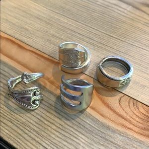 Spoon Ring bundle Portland Saturday Market.